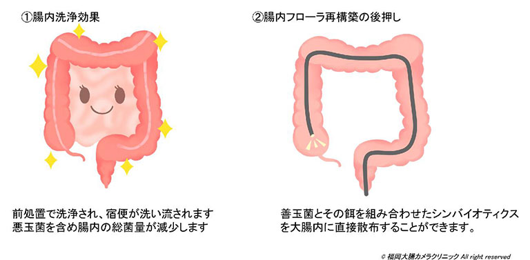 腸内洗浄効果